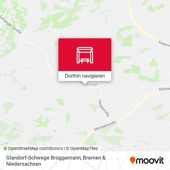 Glandorf-Schwege Brüggemann Karte