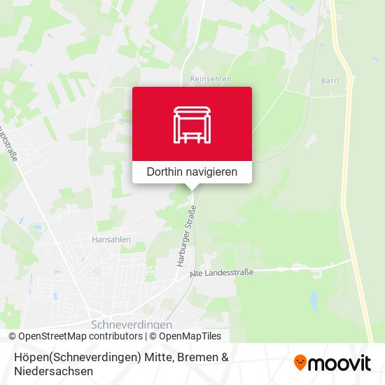 Höpen(Schneverdingen) Mitte Karte