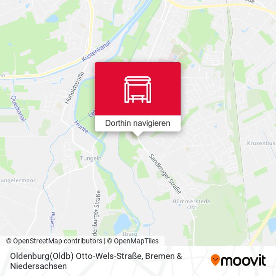 Oldenburg(Oldb) Otto-Wels-Straße Karte