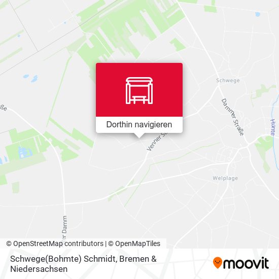 Schwege(Bohmte) Schmidt Karte