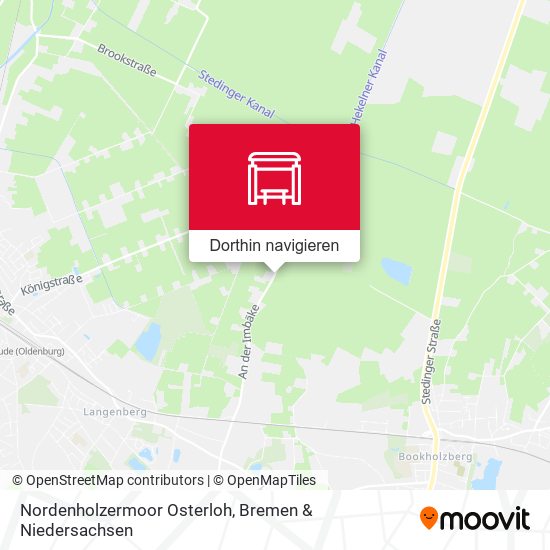 Nordenholzermoor Osterloh Karte