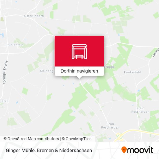 Ginger Mühle Karte