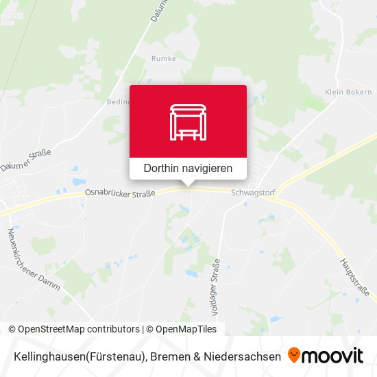 Kellinghausen(Fürstenau) Karte