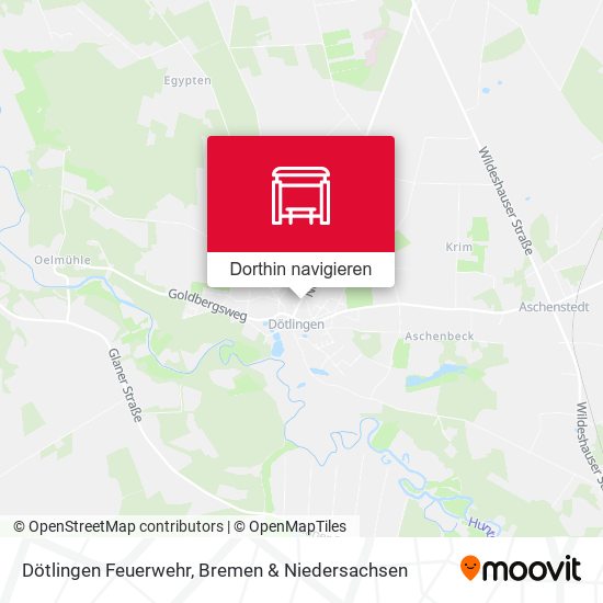 Dötlingen Feuerwehr Karte