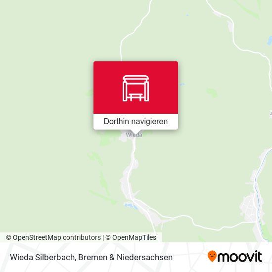 Wieda Silberbach Karte