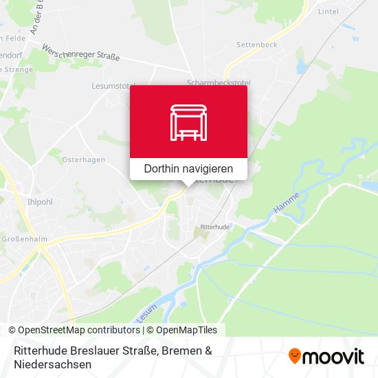 Ritterhude Breslauer Straße Karte