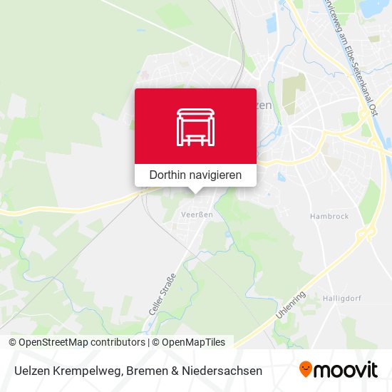Uelzen Krempelweg Karte