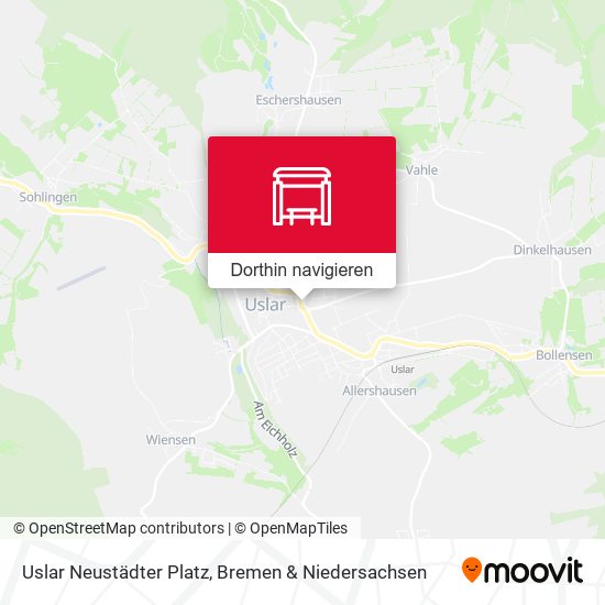Uslar Neustädter Platz Karte