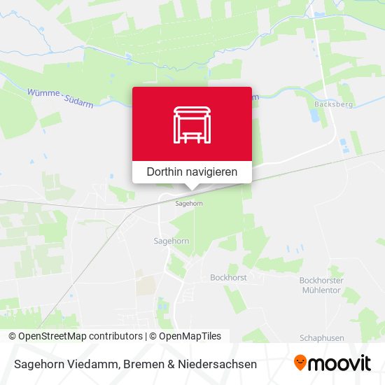 Sagehorn Viedamm Karte