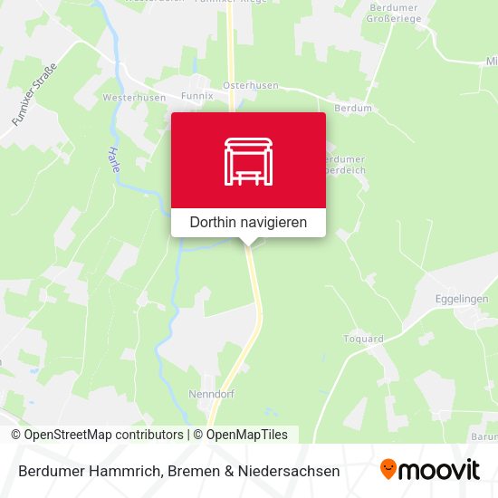 Berdumer Hammrich Karte
