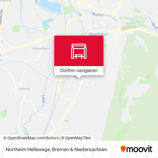 Northeim Hellewege Karte