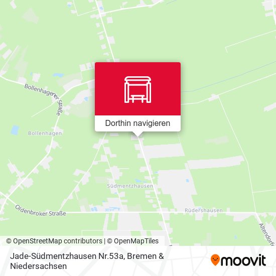Jade-Südmentzhausen Nr.53a Karte