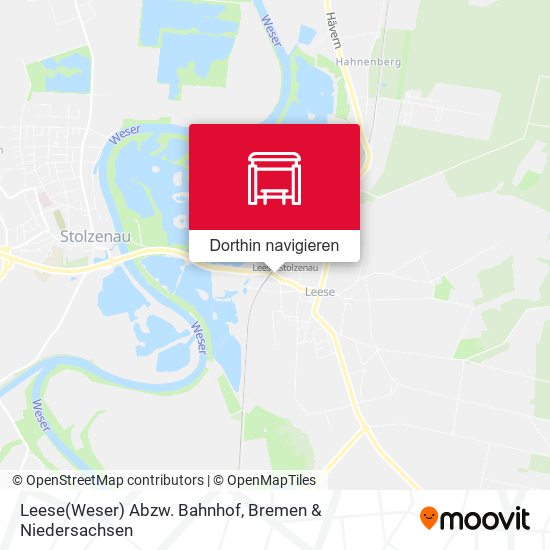 Leese(Weser) Abzw. Bahnhof Karte