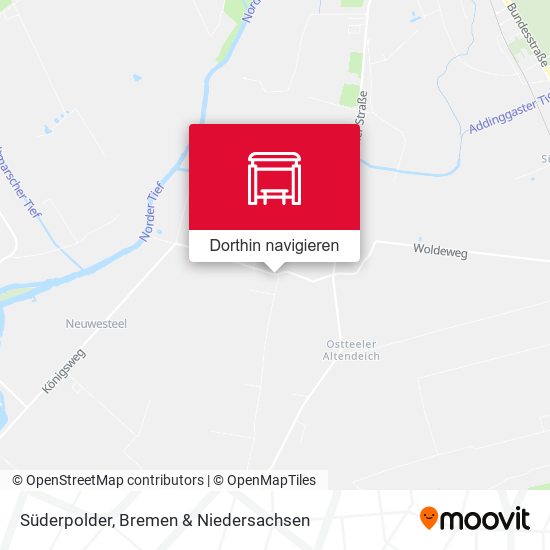 Süderpolder Karte
