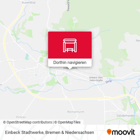 Einbeck Stadtwerke Karte
