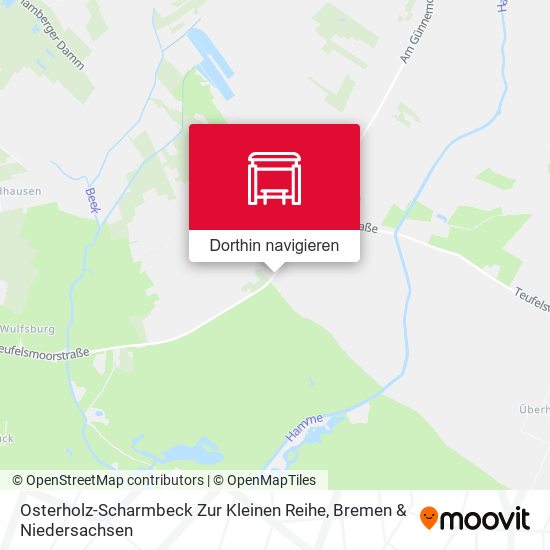 Osterholz-Scharmbeck Zur Kleinen Reihe Karte