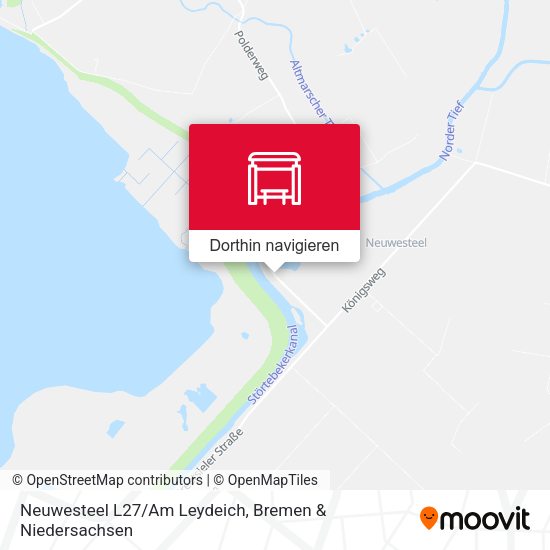 Neuwesteel L27/Am Leydeich Karte