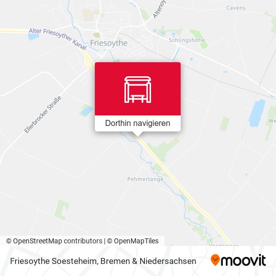 Friesoythe Soesteheim Karte