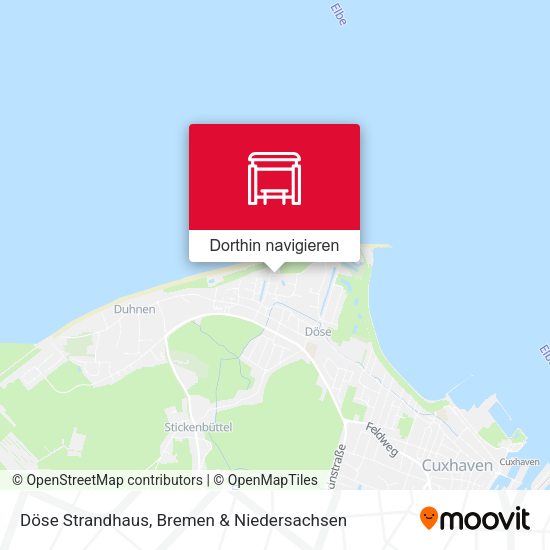 Döse Strandhaus Karte