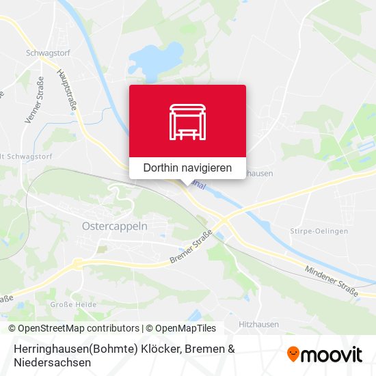 Herringhausen(Bohmte) Klöcker Karte