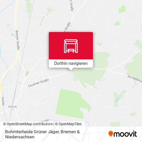 Bohmterheide Grüner Jäger Karte