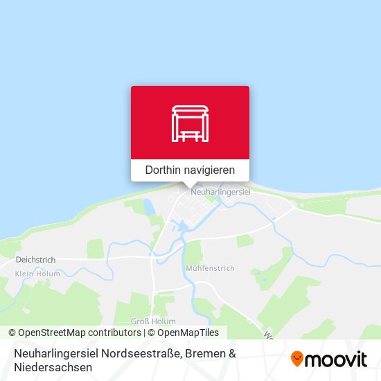 Neuharlingersiel Nordseestraße Karte