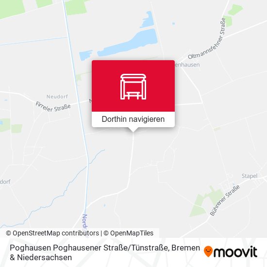 Poghausen Poghausener Straße / Tünstraße Karte