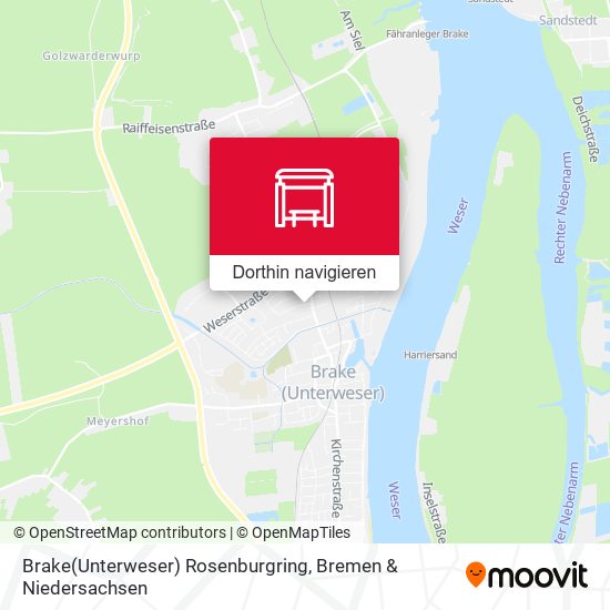 Brake(Unterweser) Rosenburgring Karte