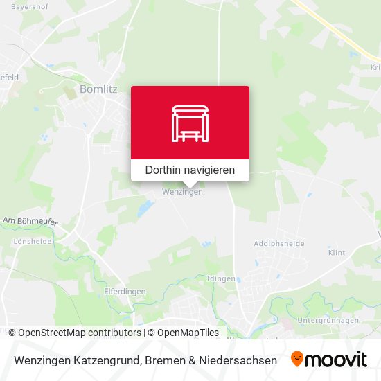 Wenzingen Katzengrund Karte