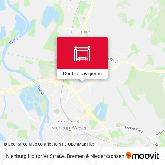 Nienburg Holtorfer Straße Karte