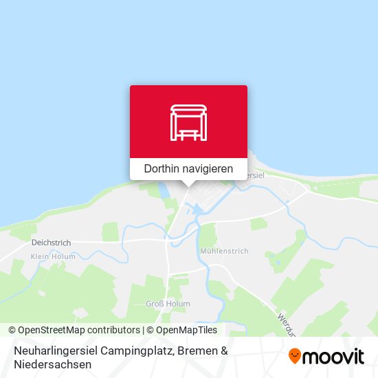 Neuharlingersiel Campingplatz Karte