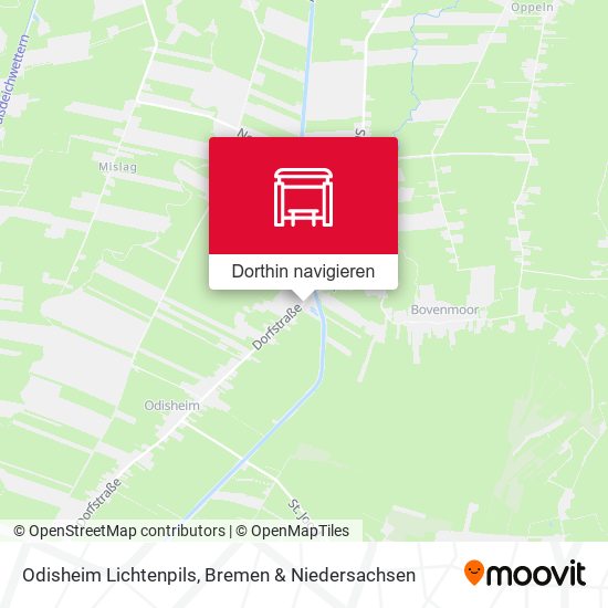 Odisheim Lichtenpils Karte