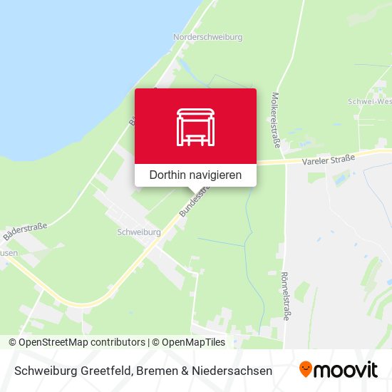 Schweiburg Greetfeld Karte