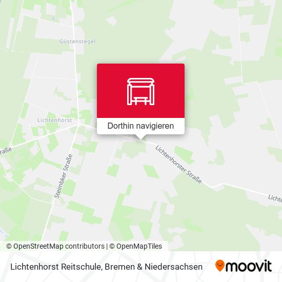 Lichtenhorst Reitschule Karte