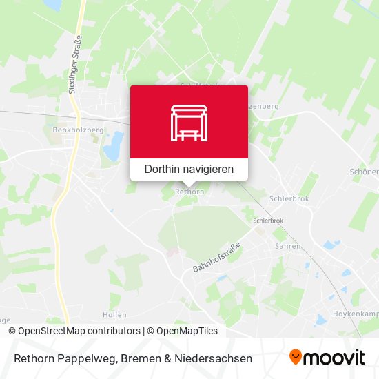 Rethorn Pappelweg Karte