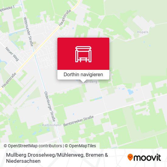 Mullberg Drosselweg/Mühlenweg Karte