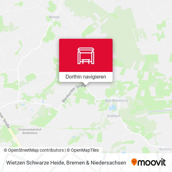 Wietzen Schwarze Heide Karte