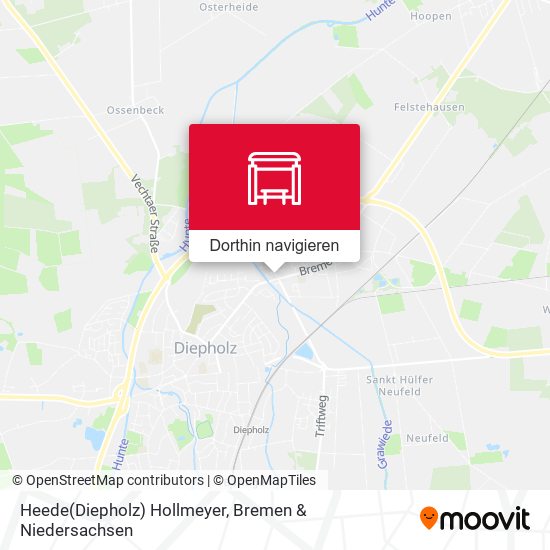 Heede(Diepholz) Hollmeyer Karte