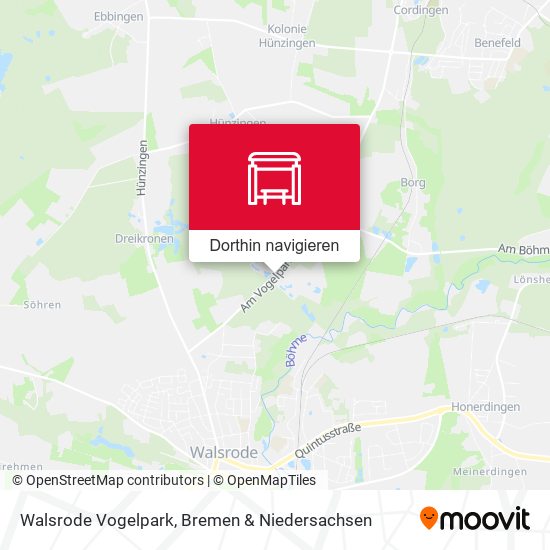 Walsrode Vogelpark Karte