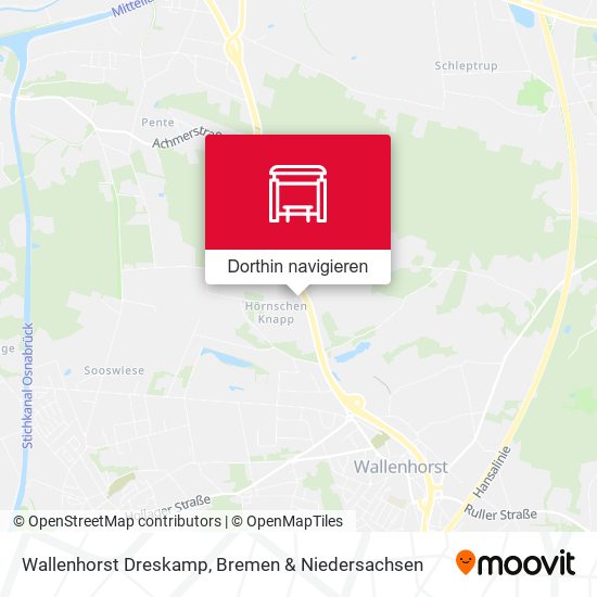 Wallenhorst Dreskamp Karte