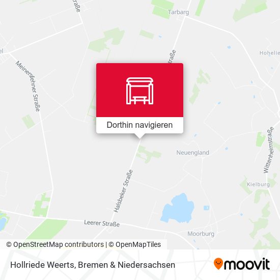 Hollriede Weerts Karte