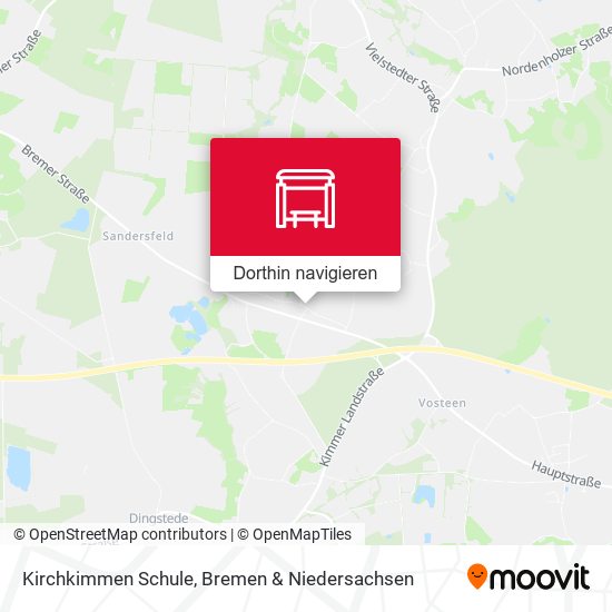 Kirchkimmen Schule Karte