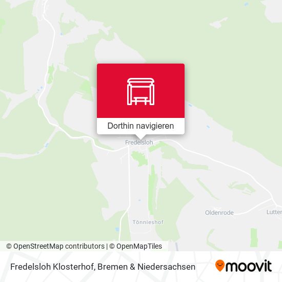 Fredelsloh Klosterhof Karte