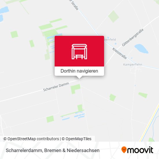 Scharrelerdamm Karte