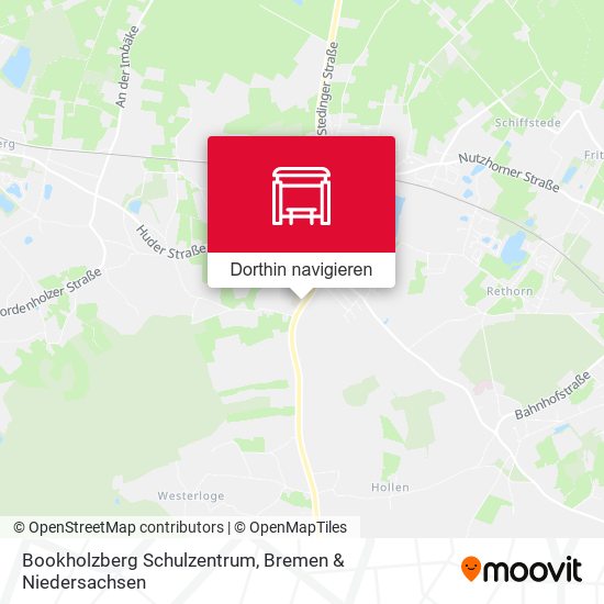 Bookholzberg Schulzentrum Karte