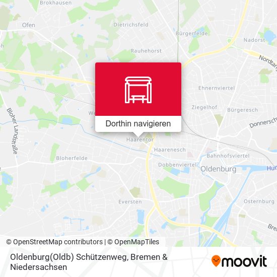 Oldenburg(Oldb) Schützenweg Karte