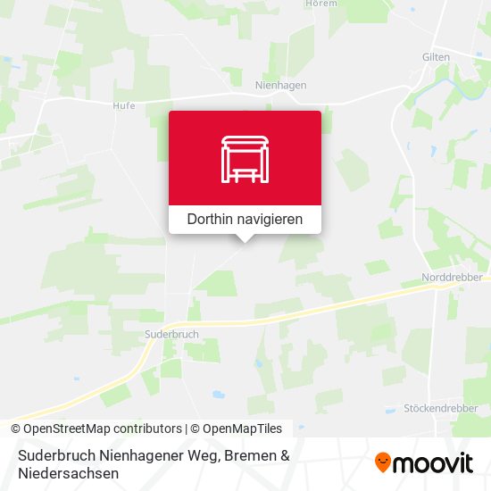 Suderbruch Nienhagener Weg Karte