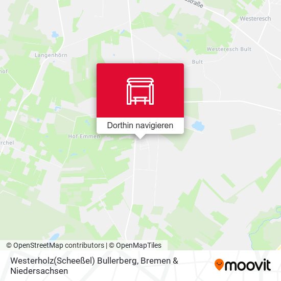 Westerholz(Scheeßel) Bullerberg Karte