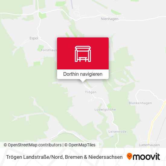Trögen Landstraße/Nord Karte