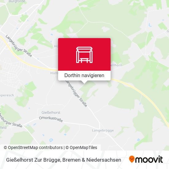 Gießelhorst Zur Brügge Karte